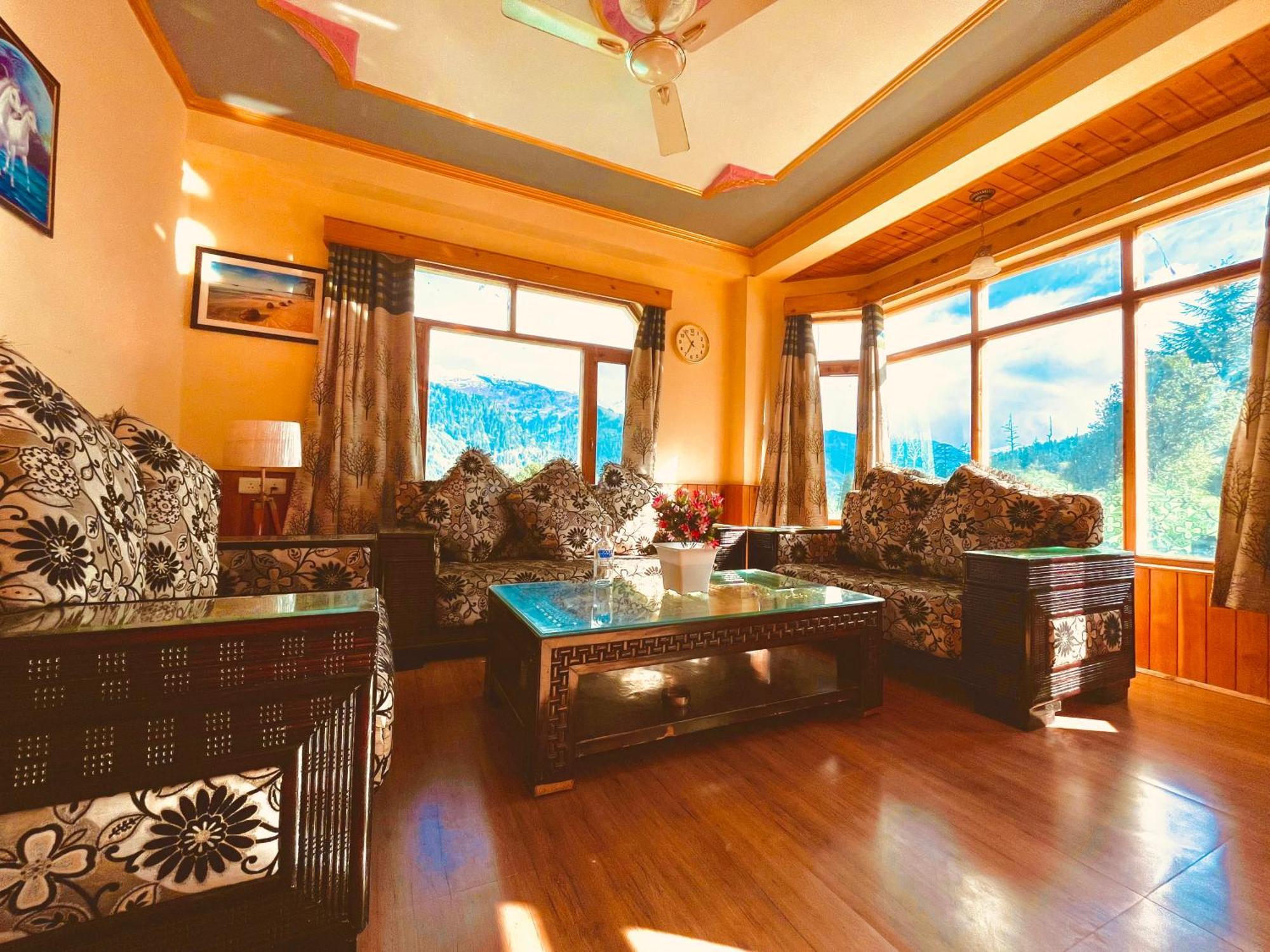 Woods Villa Cottages Manali - 1,2,3,4 Cottages & Villas Available In Manali With Scenic Mountain View 外观 照片
