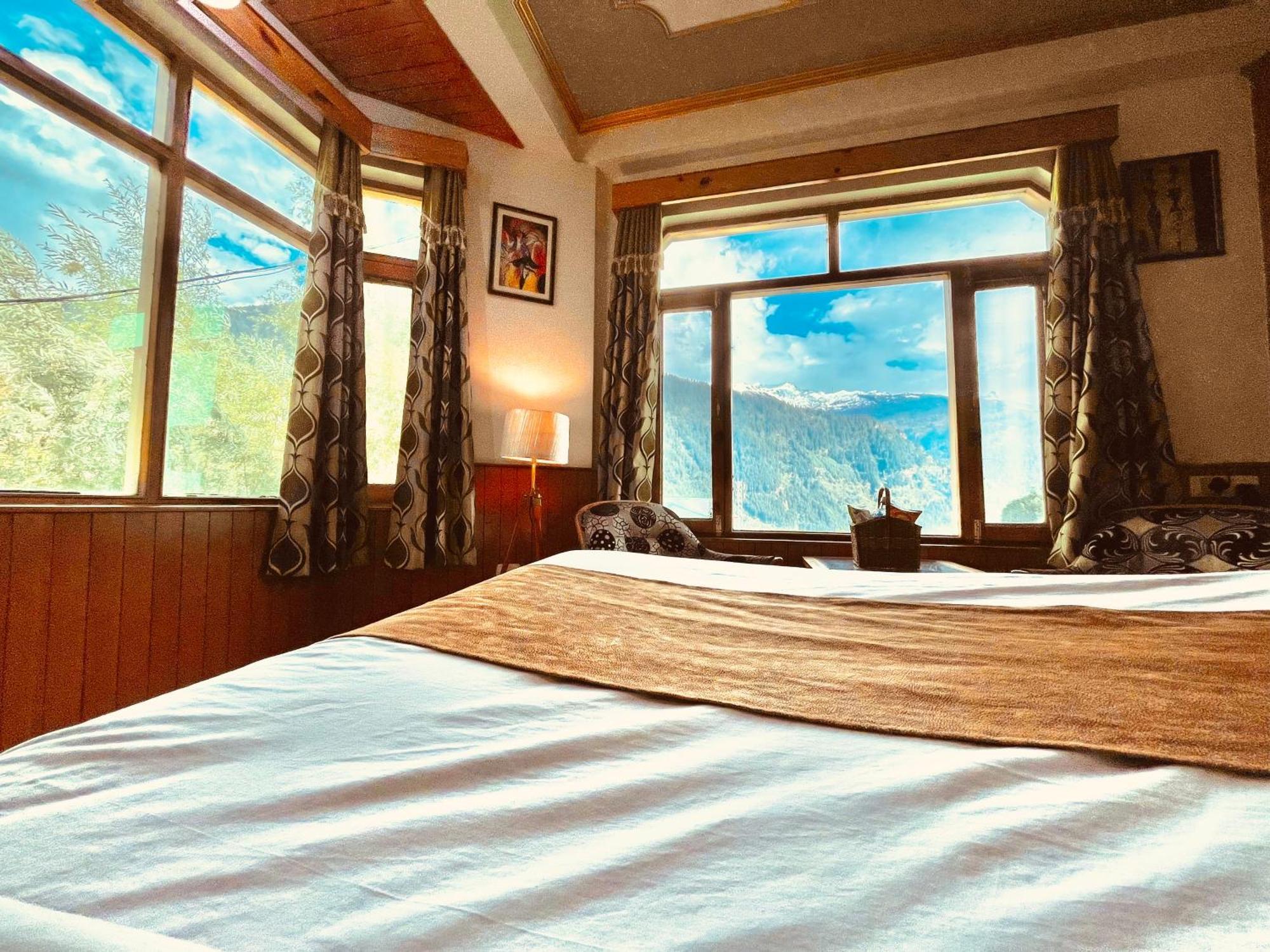 Woods Villa Cottages Manali - 1,2,3,4 Cottages & Villas Available In Manali With Scenic Mountain View 外观 照片
