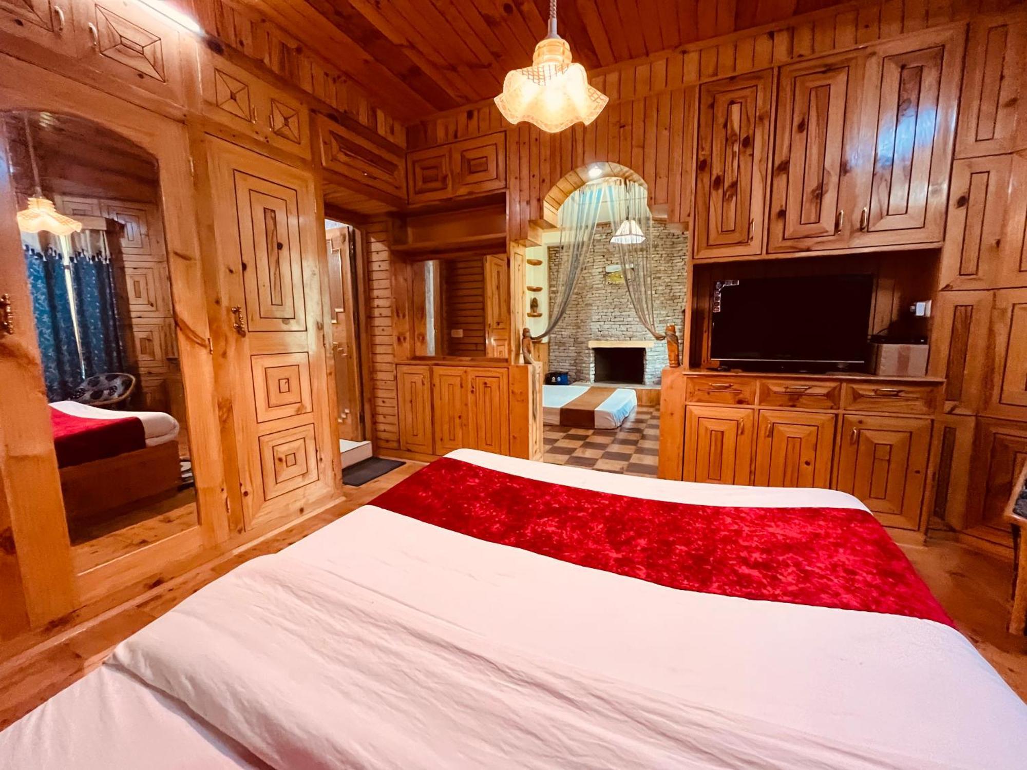 Woods Villa Cottages Manali - 1,2,3,4 Cottages & Villas Available In Manali With Scenic Mountain View 外观 照片
